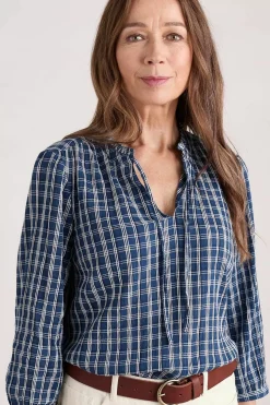 Women Seasalt Cornwall Winnard 3/4 Sleeve Top (Gots)