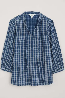 Women Seasalt Cornwall Winnard 3/4 Sleeve Top (Gots)