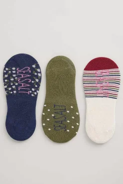 Women Seasalt Cornwall Women's Everyday Liner Socks Pack Of 3