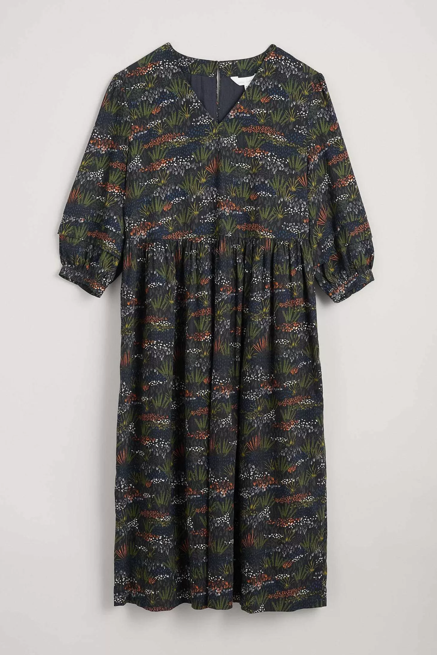 Women Seasalt Cornwall Sea Line Midi Dress